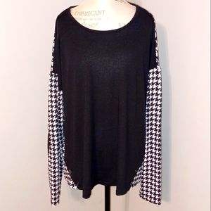 Houndstooth top